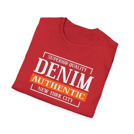 “Authentic Denim NYC” Vintage Graphic Tee