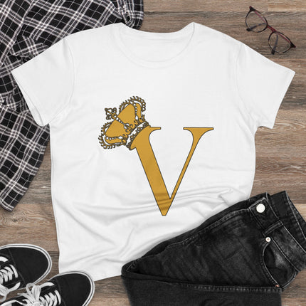 👑 “V” Royal Monogram Tee