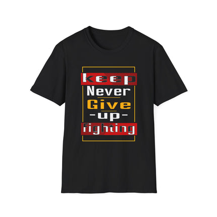 Keep Fighting Tee – Power in Every Thread 💪🔥
