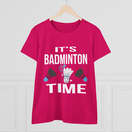 It’s Badminton Time T-Shirt – Smash Style! 🏸