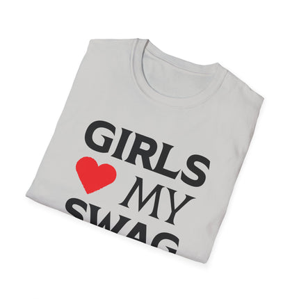 Unisex Softstyle T-Shirt, Print Girls My Swag