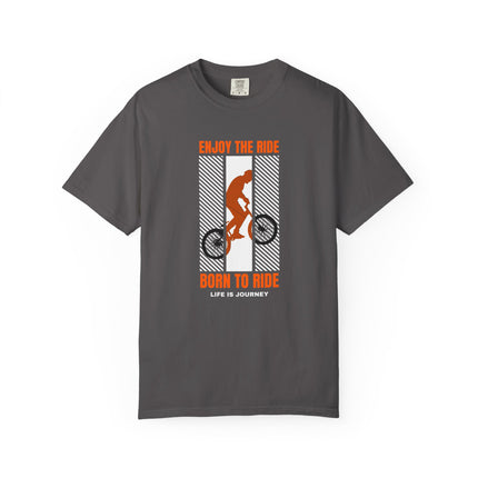 🚴 Born to Ride” Biker Graphic Tee – Life is Journey Edition
