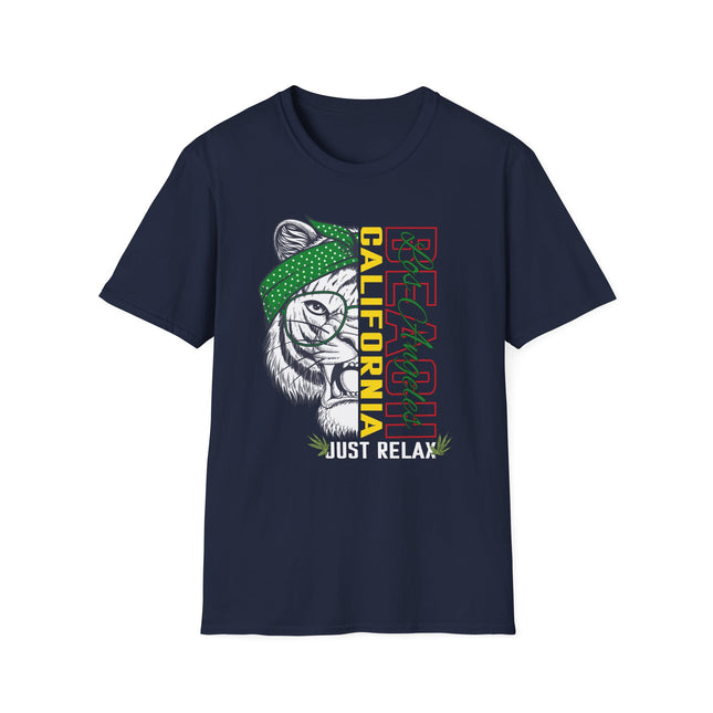California Chill Tiger Tee – Just Relax in Style 🐯🌴