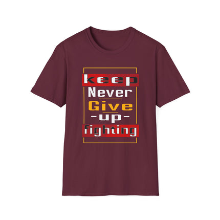 Keep Fighting Tee – Power in Every Thread 💪🔥
