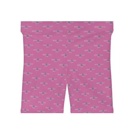 🗽 New York Dreams High-Waist Shorts – Pink Edition