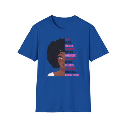 I Am Black Woman Empowerment T-Shirt