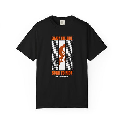 🚴 Born to Ride” Biker Graphic Tee – Life is Journey Edition
