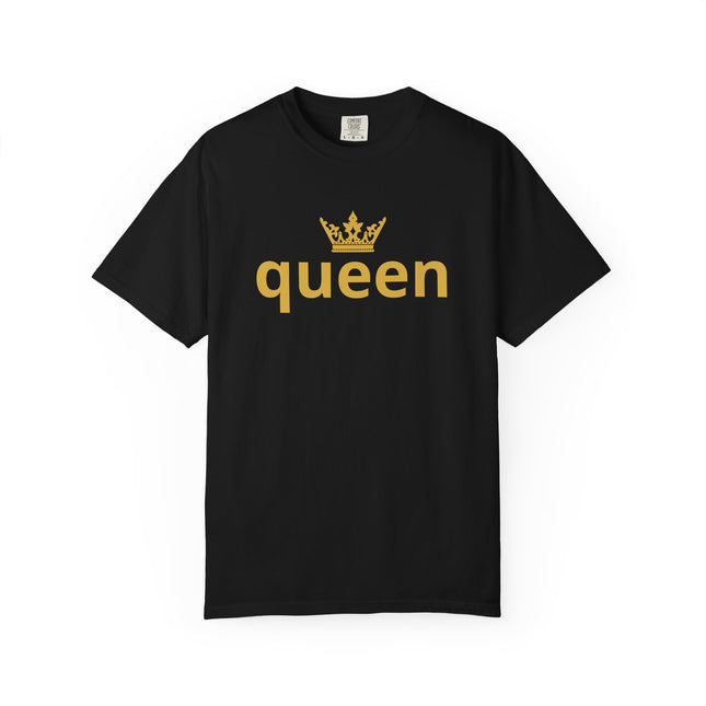 👑 Queen Statement Tee – Minimalist Royal Vibes