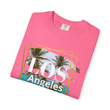 ☀️ Los Angeles Beach Vibes Graphic Tee – Black