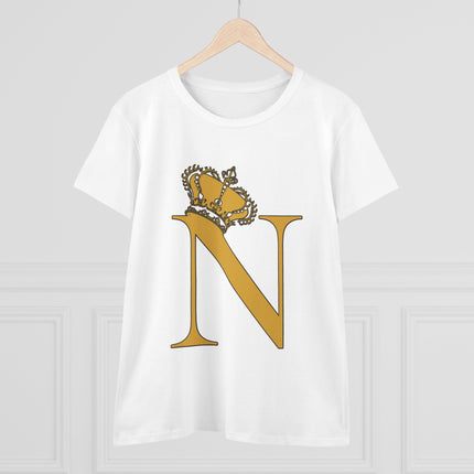 👑 “N” Monogram Tee – Noble Gold Edition