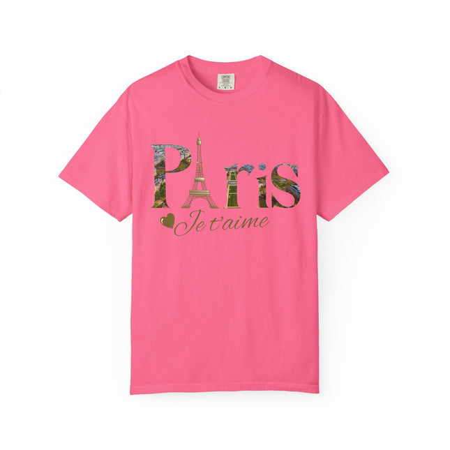 Eiffel Tower Romantic Graphic T-Shirt