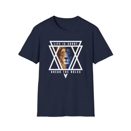 Life Is Short – Break the Rules Tee | Fearless Edition
