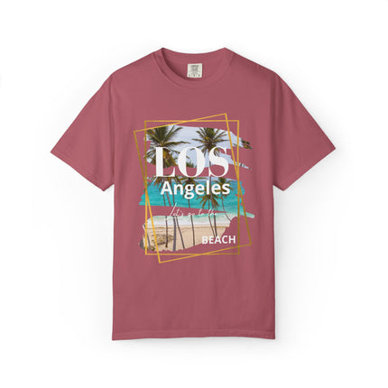 ☀️ Los Angeles Beach Vibes Graphic Tee – Black