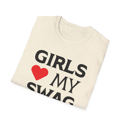 Unisex Softstyle T-Shirt, Print Girls My Swag