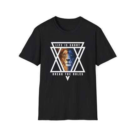Life Is Short – Break the Rules Tee | Fearless Edition