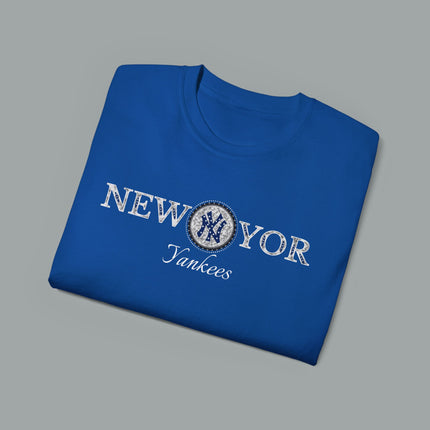 Unisex Ultra Cotton Tee, Print New York Yankees