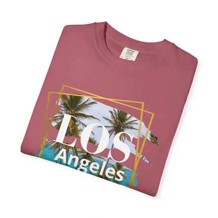 ☀️ Los Angeles Beach Vibes Graphic Tee – Black
