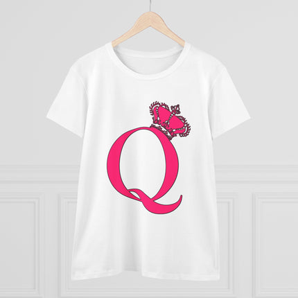 👑 Queenly “Q” Monogram T-Shirt
