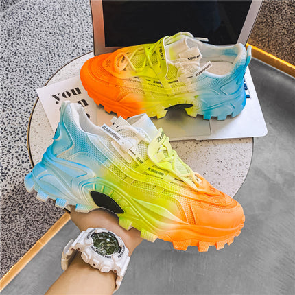 Men's Shoes Summer Breathable Mesh Thin Section Wild Sports Students