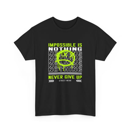 💥 "Impossible Is Nothing" Urban Graphic Tee