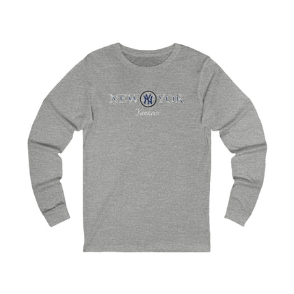 Black New York Yankees Long Sleeve Tee