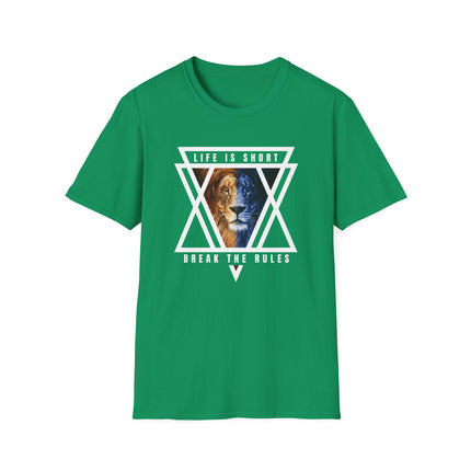Life Is Short – Break the Rules Tee | Fearless Edition
