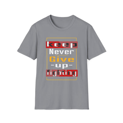 Keep Fighting Tee – Power in Every Thread 💪🔥