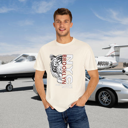 🗽 NYC Brooklyn Tiger Graphic Tee – Urban Jungle Vibes
