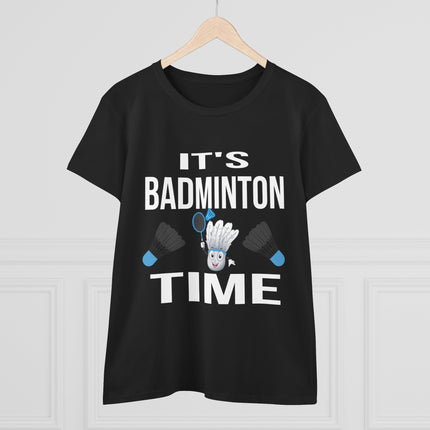 It’s Badminton Time T-Shirt – Smash Style! 🏸