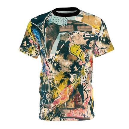 🎨 Urban Collage Art Tee – Chaos Meets Creativity