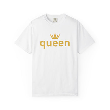 👑 Queen Statement Tee – Minimalist Royal Vibes
