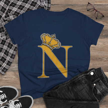 👑 “N” Monogram Tee – Noble Gold Edition