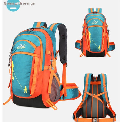 Nylon Fabric Outdoor Sports Mountaineering Hiking Camping Multi-functional Outdoor Backpack