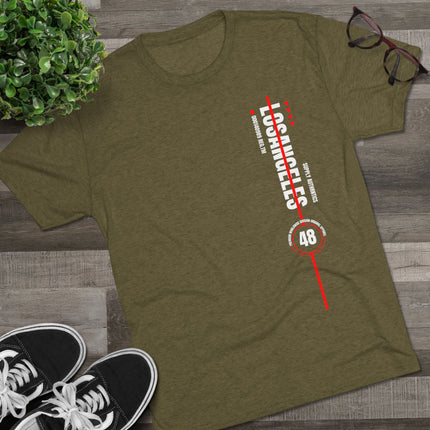 🏁 Los Angeles Vertical Graphic Tee – Black Edition