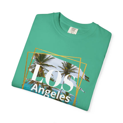 ☀️ Los Angeles Beach Vibes Graphic Tee – Black