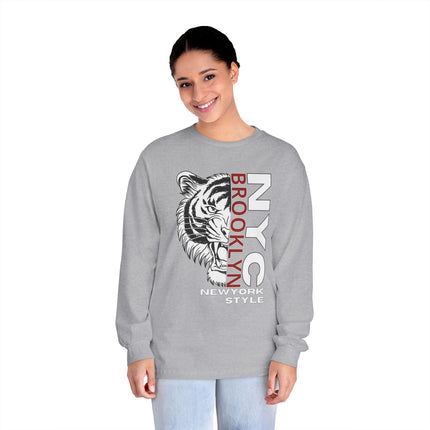 🗽 NYC Brooklyn Tiger Sweatshirt – Urban Fierce Edition