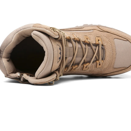 Combat Fall Winter Men High-top Outdoor Training Combat Hiking Desert Warm Snow Boots