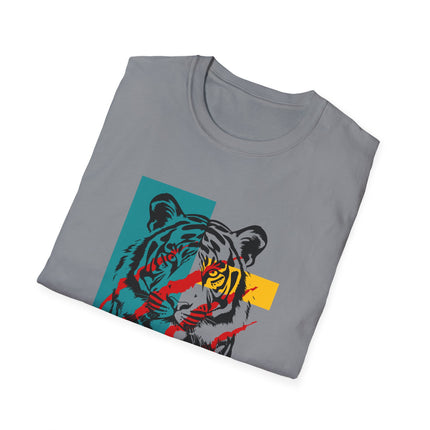 Brave and Bold – Tiger Graphic T-Shirt