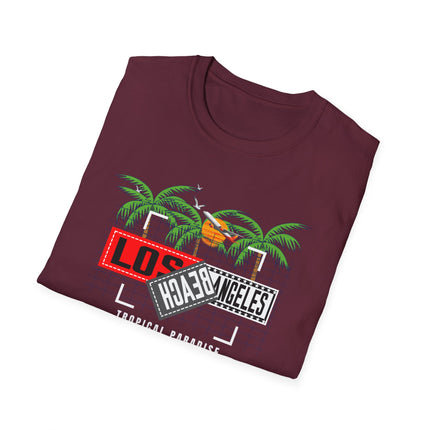 🌴 “Los Angeles Beach Vibe” Graphic T-Shirt