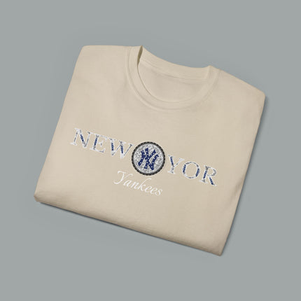 Unisex Ultra Cotton Tee, Print New York Yankees