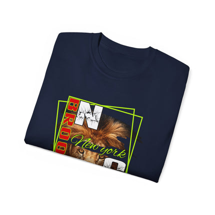 🦁 Brooklyn NYC Style Tee – Urban Jungle Vibes