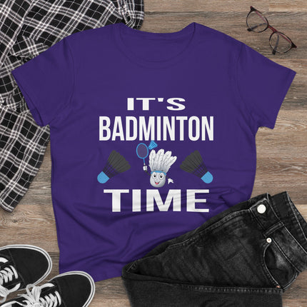 It’s Badminton Time T-Shirt – Smash Style! 🏸