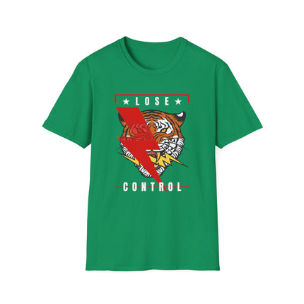 "Lose Control" Tiger Tee – Unleash the Beast ⚡🐯
