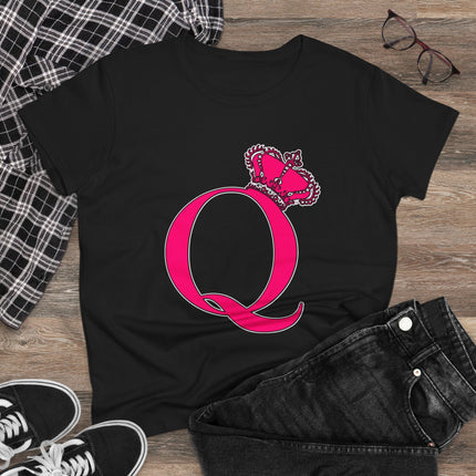 👑 Queenly “Q” Monogram T-Shirt