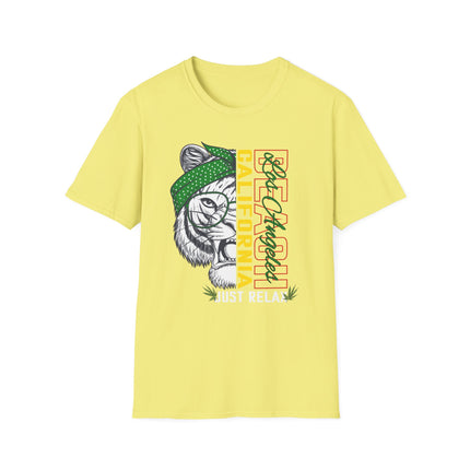California Chill Tiger Tee – Just Relax in Style 🐯🌴