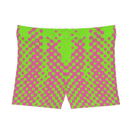 Retro Vibe Polka Dot High-Waisted Shorts