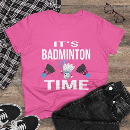 It’s Badminton Time T-Shirt – Smash Style! 🏸