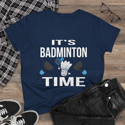 It’s Badminton Time T-Shirt – Smash Style! 🏸
