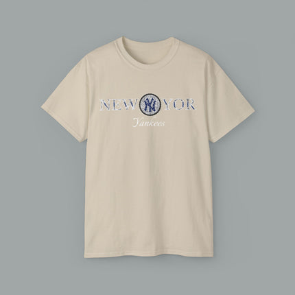 Unisex Ultra Cotton Tee, Print New York Yankees