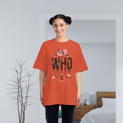 🖤 WHO IS THAT? – Oversized Street Style Tee